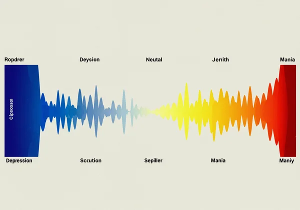 Visualizing the bipolar spectrum with varied mood intensities