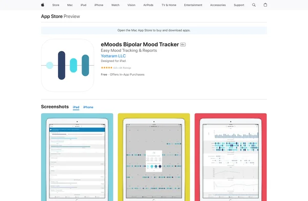 eMoods Bipolar Mood Tracker
